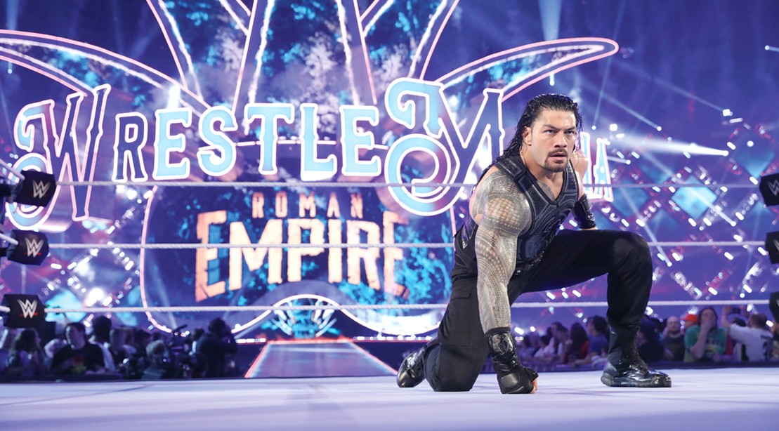 WWE-Superstar-Wrestler-Roman-Reign-In-WWE-Ring WWE-Superstar-Wrestler-Roman-Reign-In-WWE-Ring