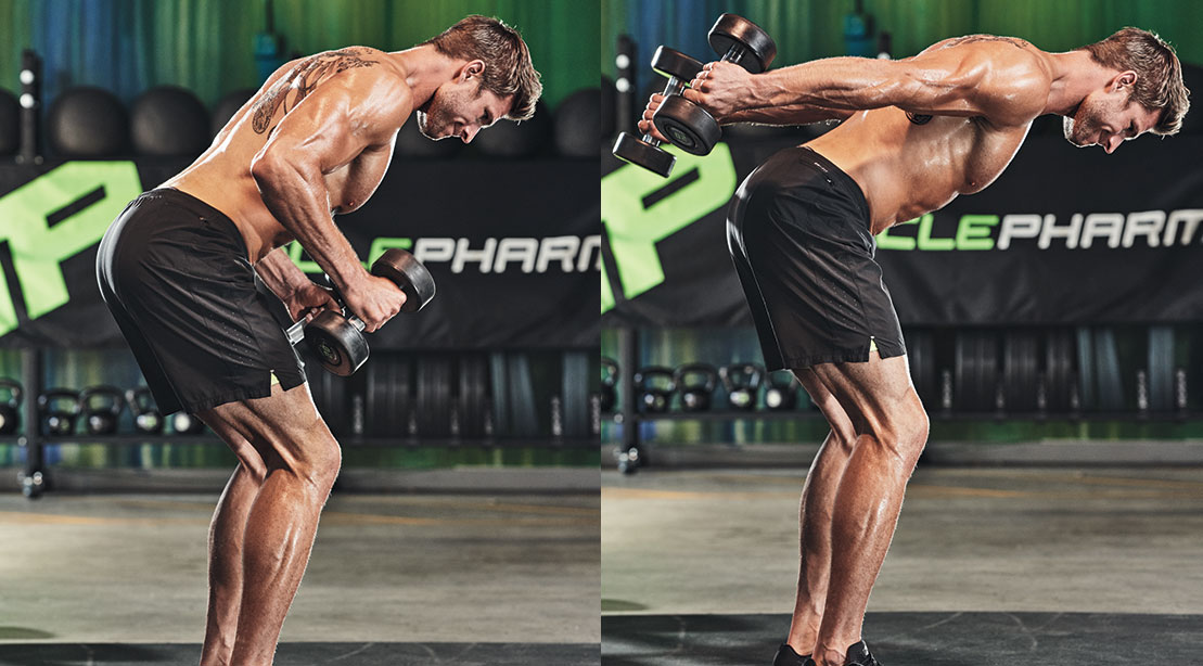 TwoArm Dumbbell Kickback Video Watch Proper Form, Get Tips & More