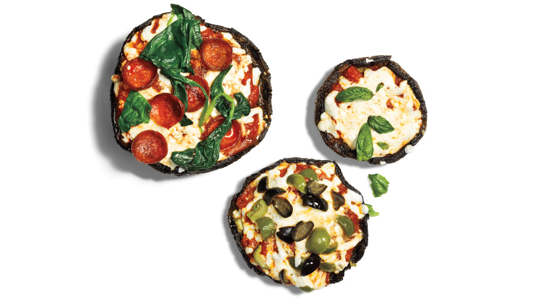 Portobello Pizzas Muscle & Fitness