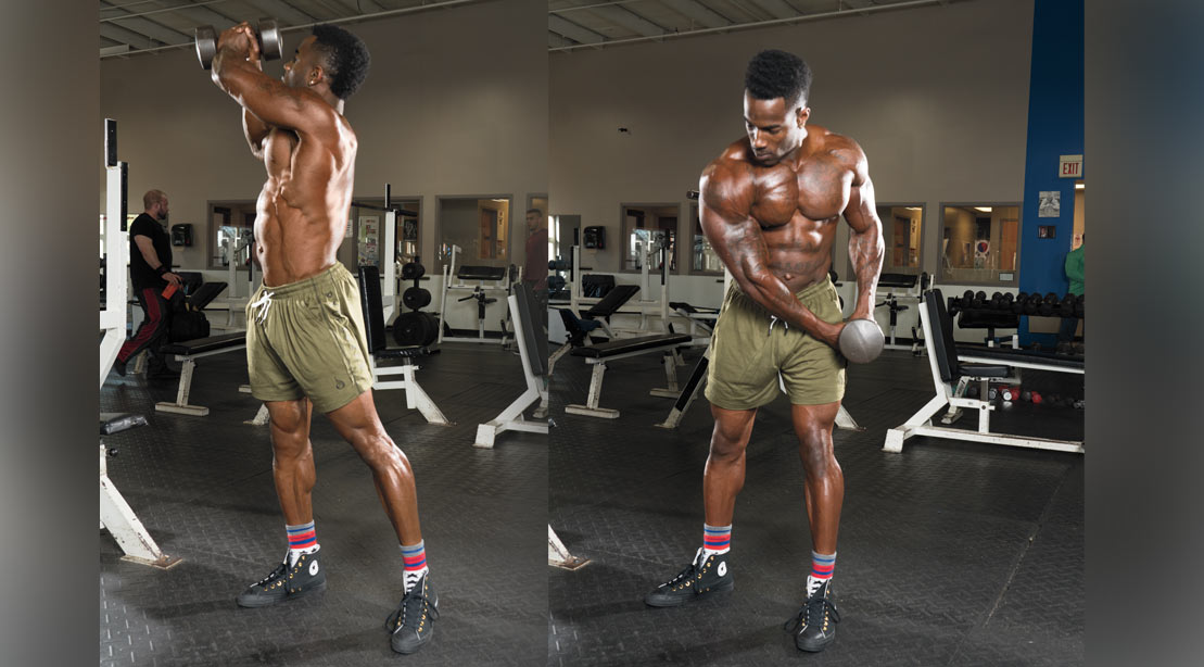 How to Do a TwoArm Upward Chop Muscle & Fitness