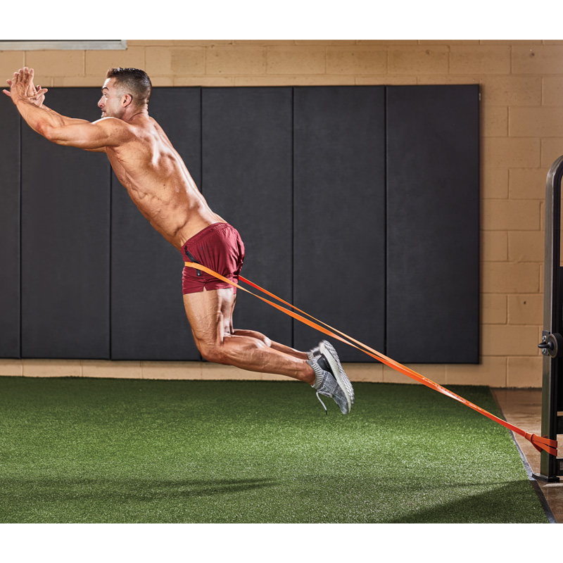 How to Do a Band Power Jump Muscle & Fitness
