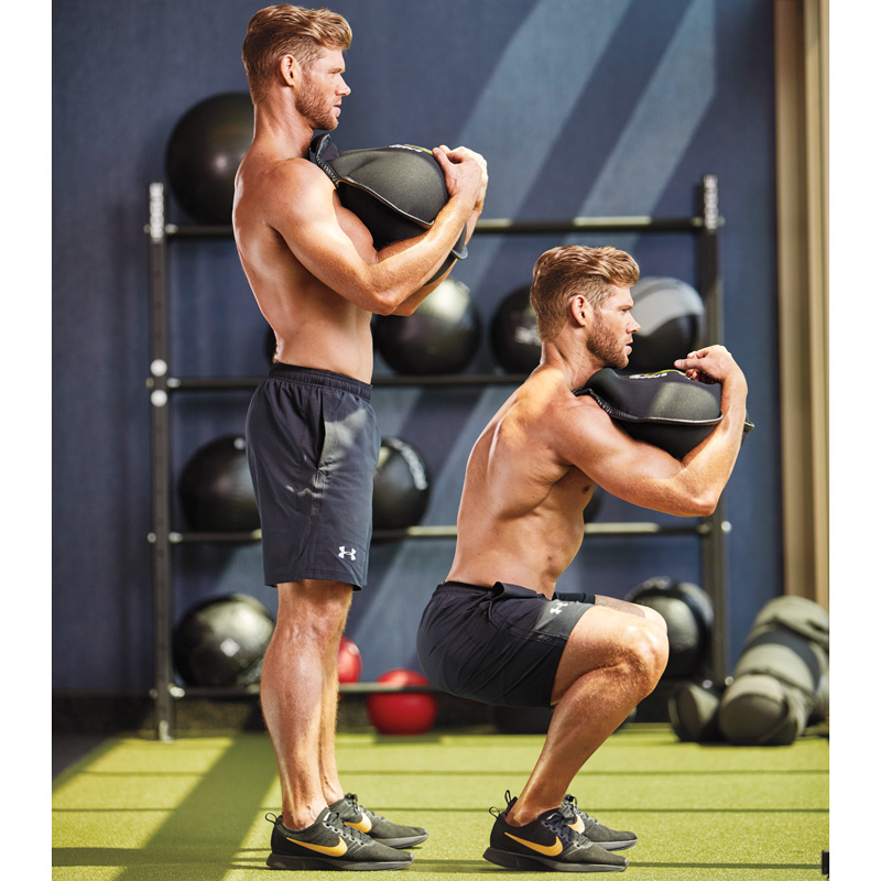 How to Do a Sandbag Zercher Squat Muscle & Fitness