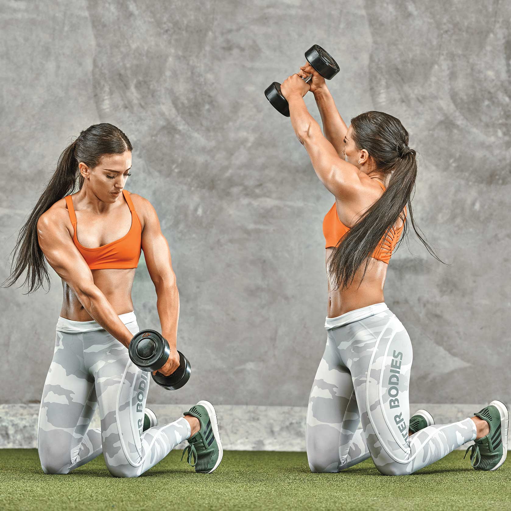 How to Do a Kneeling Dumbbell Woodchop Muscle & Fitness