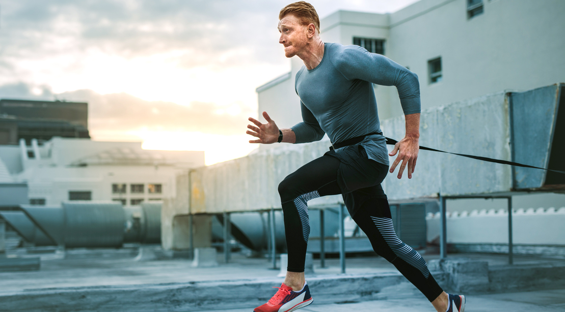 High-Knee Sprint With Resistance Band Video - Watch Proper Form, Get