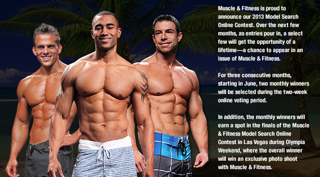 model search july 2013 month 3 muscle fitness