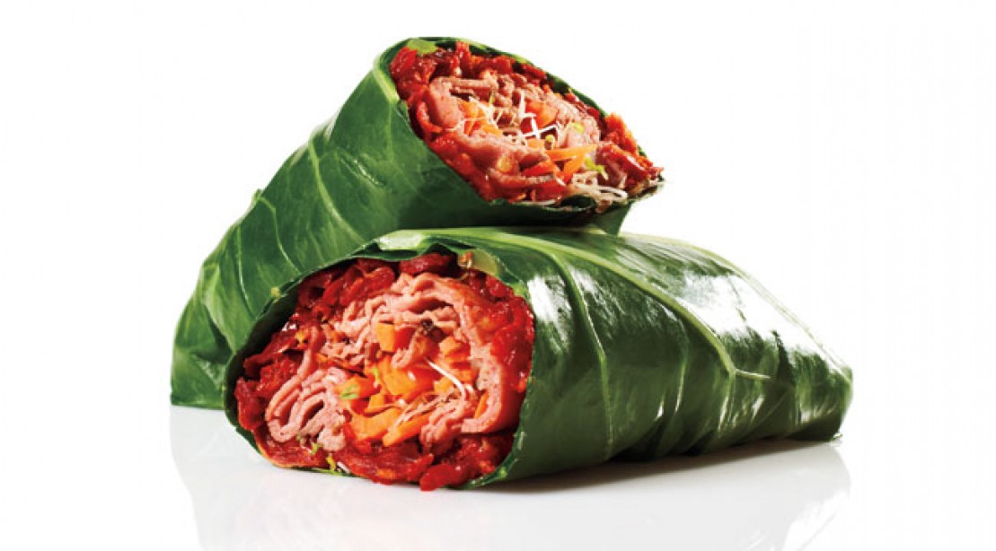 Beef Collard Wrap Recipe Muscle & Fitness