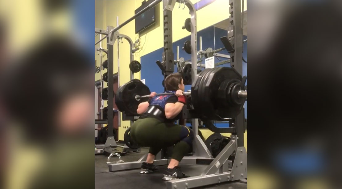 This 21-Year-Old Woman Most Definitely Squats More Than You