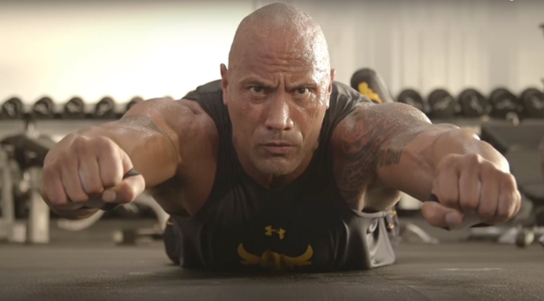 WATCH: The Rock's Sweat Soaked Workout| Muscle & Fitness