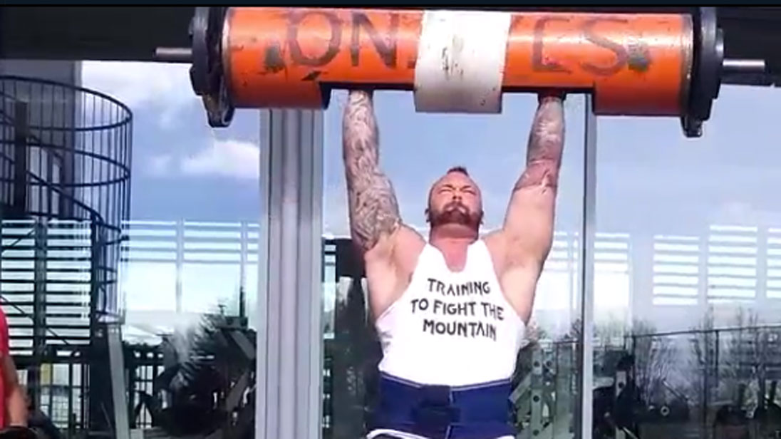 Check out Thor Having Some Fun With Log Lifts Muscle & Fitness