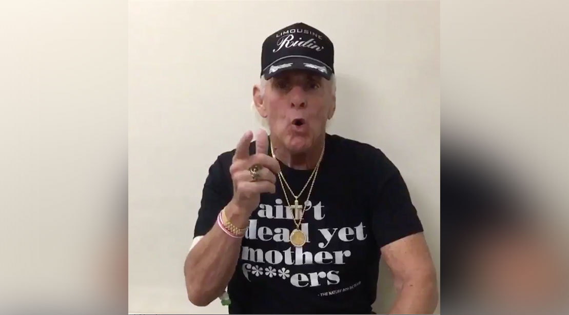 Ric Flair Announces Recovery From Hospitalization in