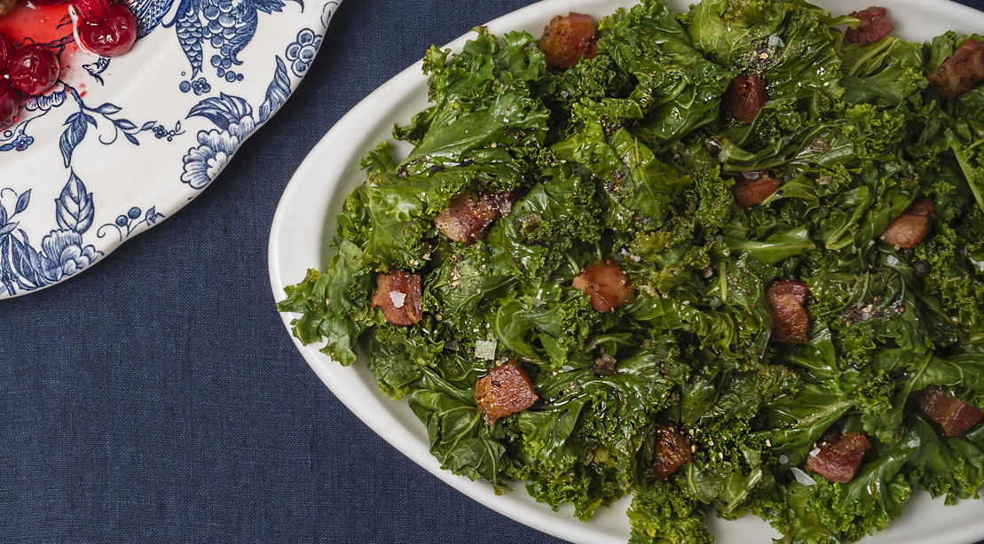 Pancetta Roasted Kale Muscle & Fitness