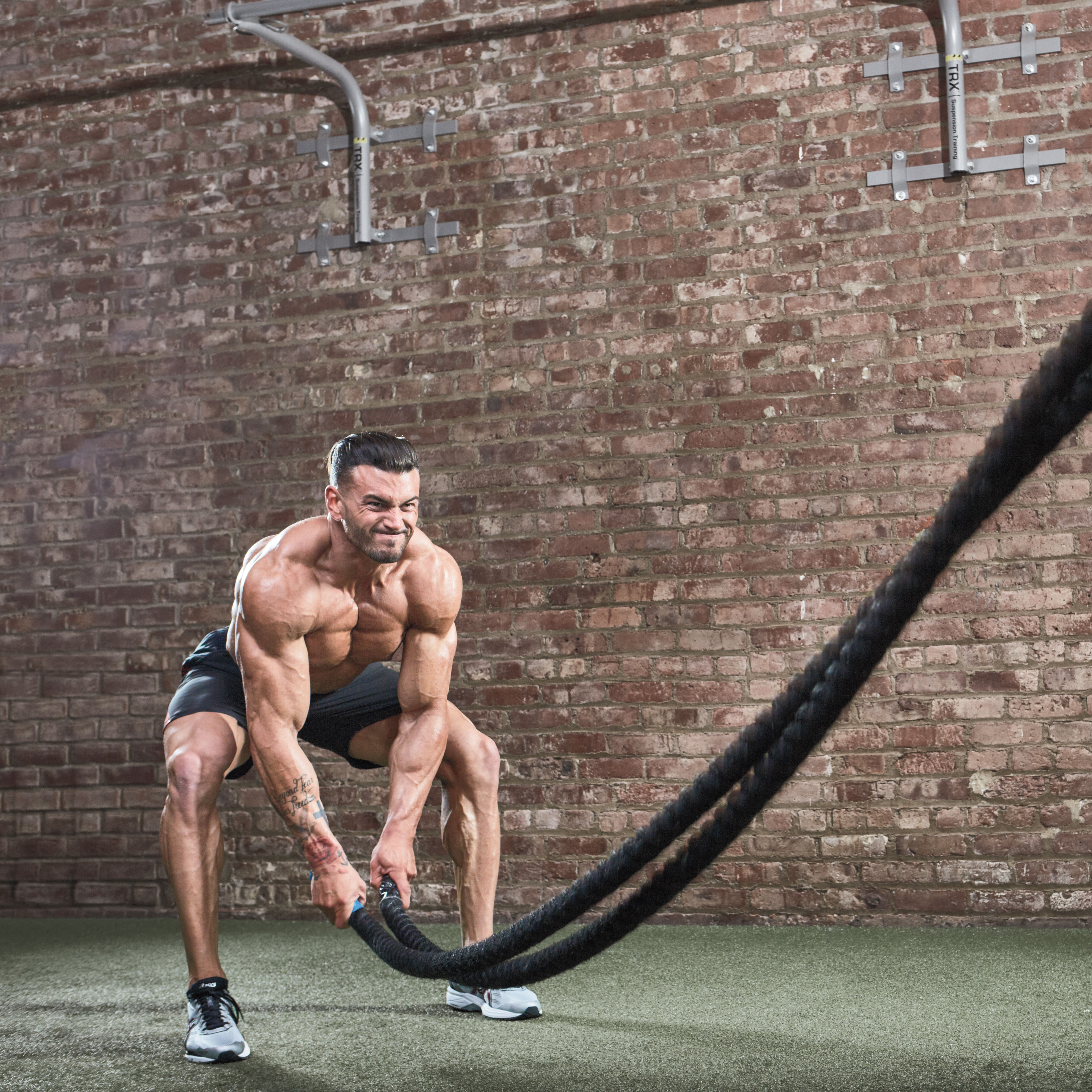 How to Properly Execute Rope Slams Muscle & Fitness