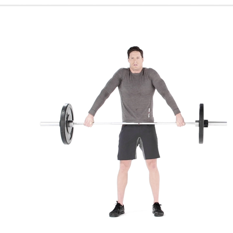 WideGrip Barbell Shrug Video Watch Proper Form, Get Tips & More