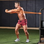 Kneeling Hip Thrust With Band thumbnail Kneeling Hip Thrust With Band thumbnail