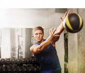 The 5-move med ball workout for power and explosiveness thumbnail Man Throwing Medicine Ball thumbnail