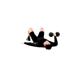 One Arm Floor Press Video Watch Proper Form Get Tips More