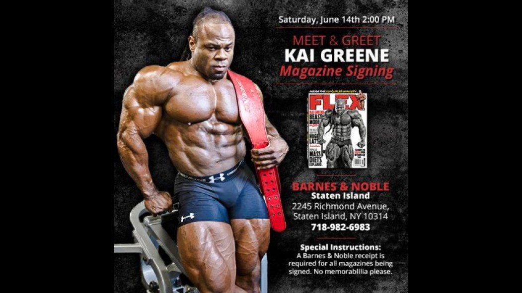New York Meet And Greet With Kai Greene Muscle Fitness