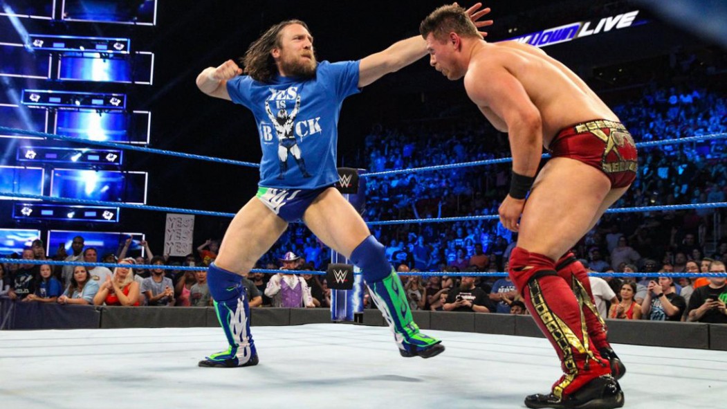 smackdown recap daniel bryan and brie bella surprise attack miz and maryse