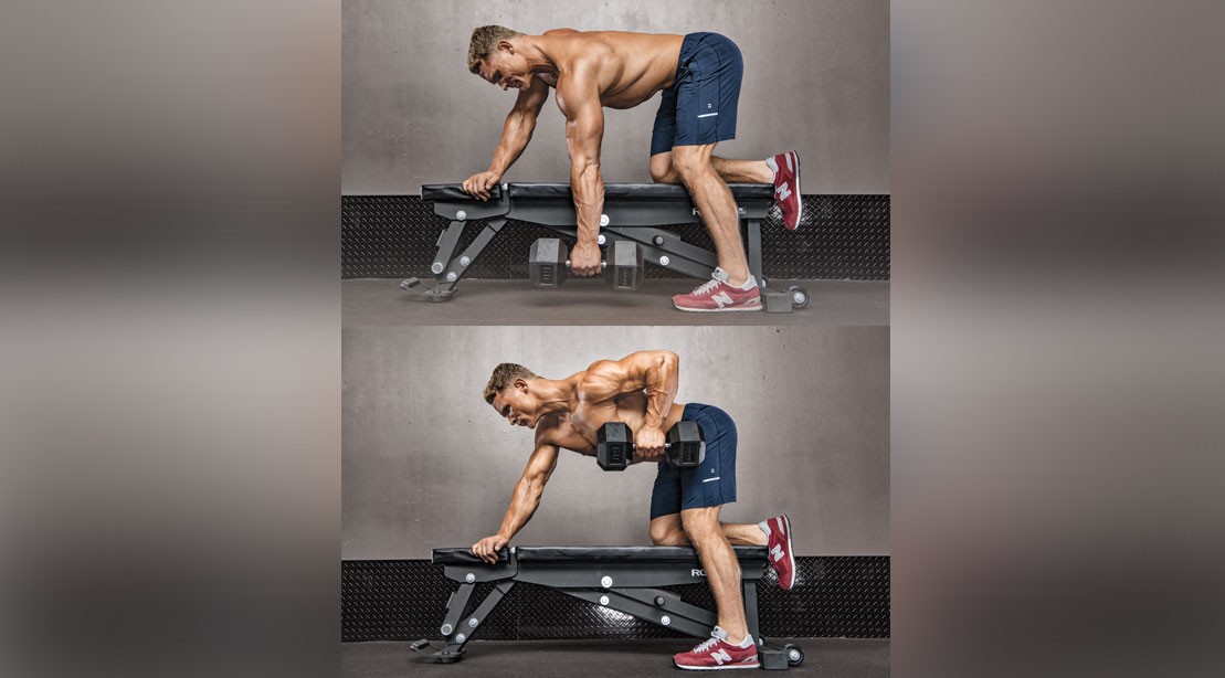 1109 one arm db row