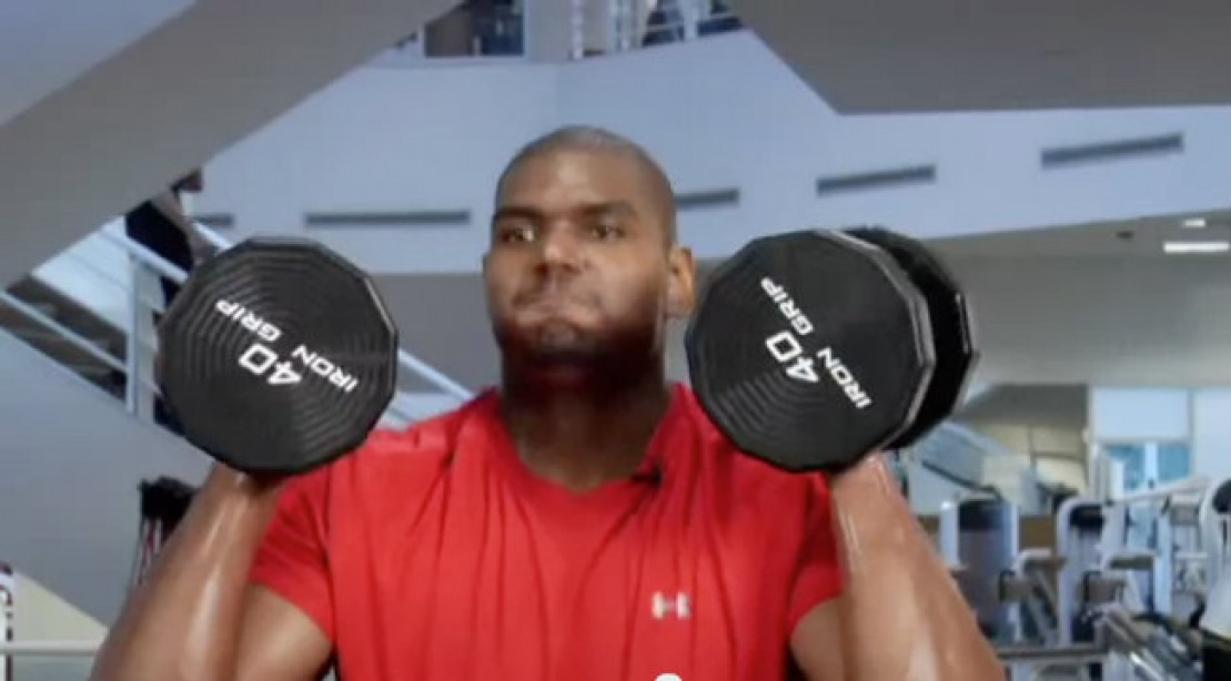 Celebrity Sweat Workout Video Philadelphia 76ers Andrew