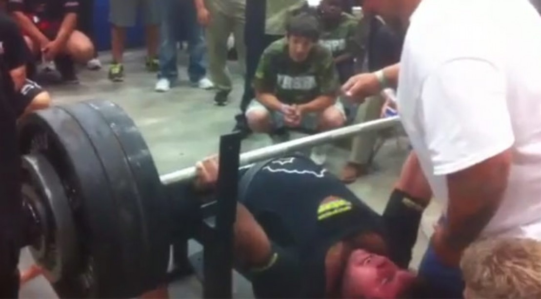 Texas High Schooler Breaks Powerlifting Record With A 700 Pound