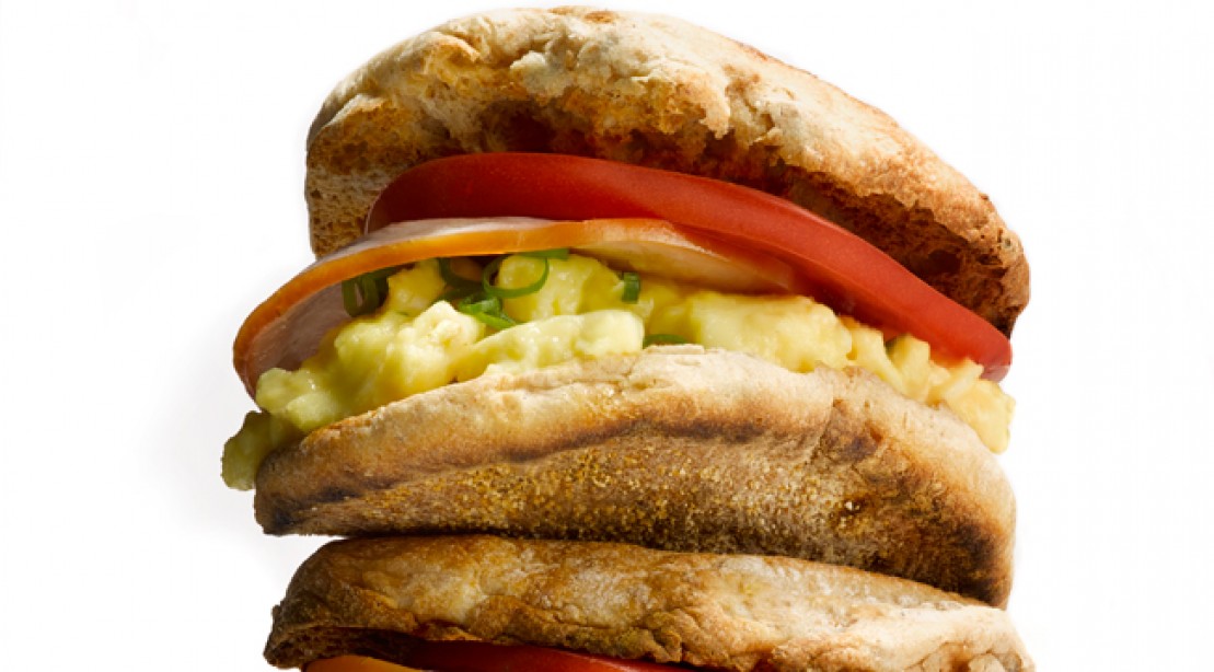 Morning Muscle Meal Bacon and Egg Breakfast Sandwich Muscle & Fitness