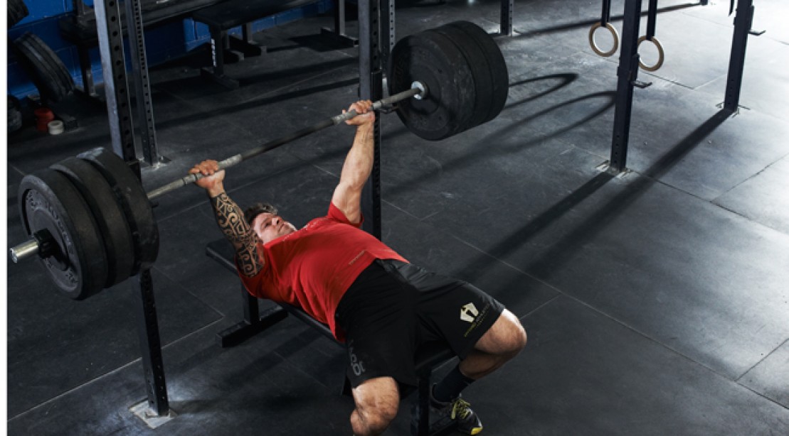 CrossFit Training Benchmark of Upper Body Strength Muscle & Fitness