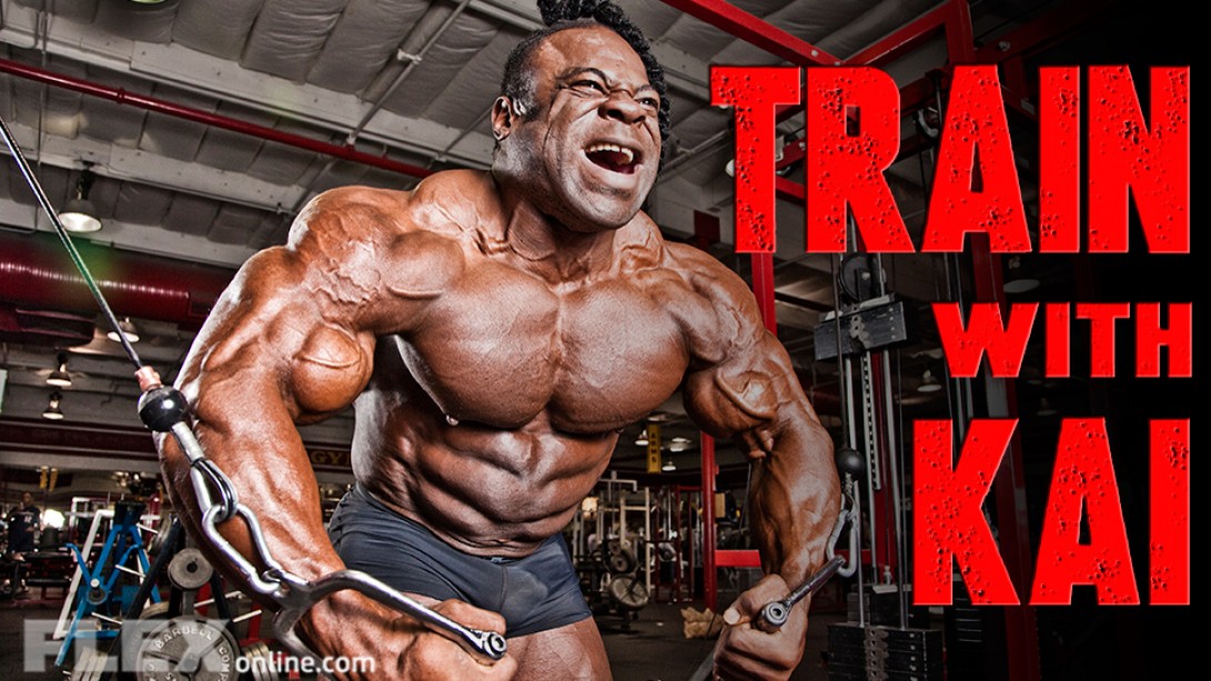 2013 Train with Kai Winner Announcement Muscle & Fitness