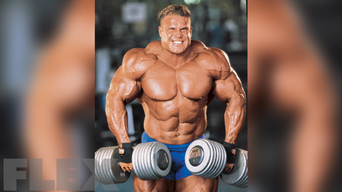 Retro Athlete Jay Cutler Muscle Fitness