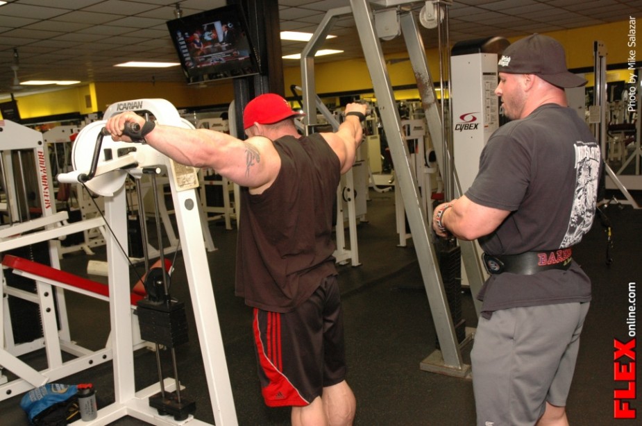 Flex Lewis OffSeason Shoulder Workout Muscle &amp; Fitness