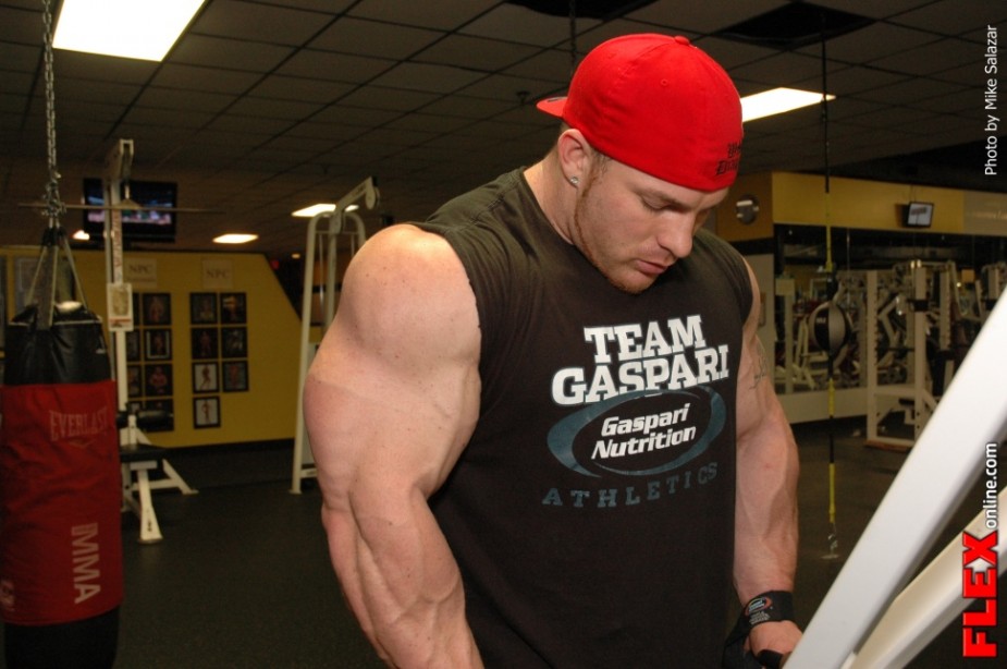 Flex Lewis OffSeason Shoulder Workout Muscle &amp; Fitness