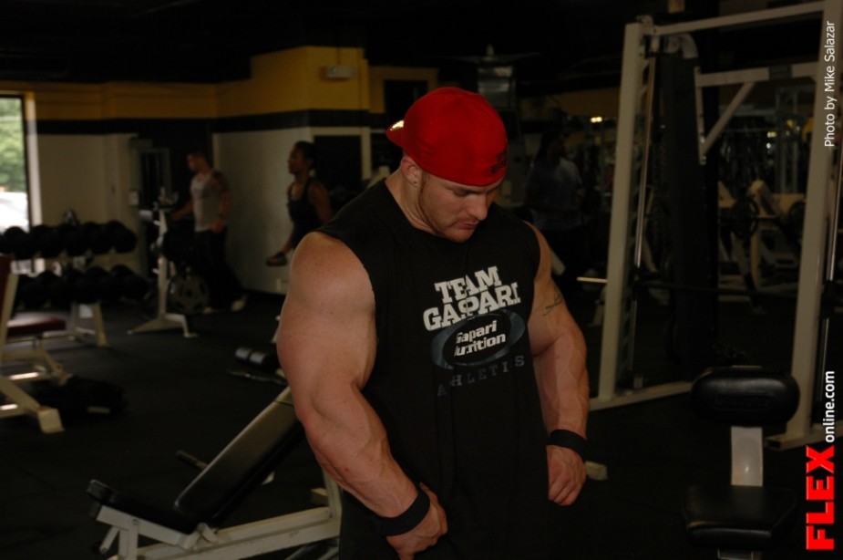Flex Lewis OffSeason Shoulder Workout Muscle & Fitness