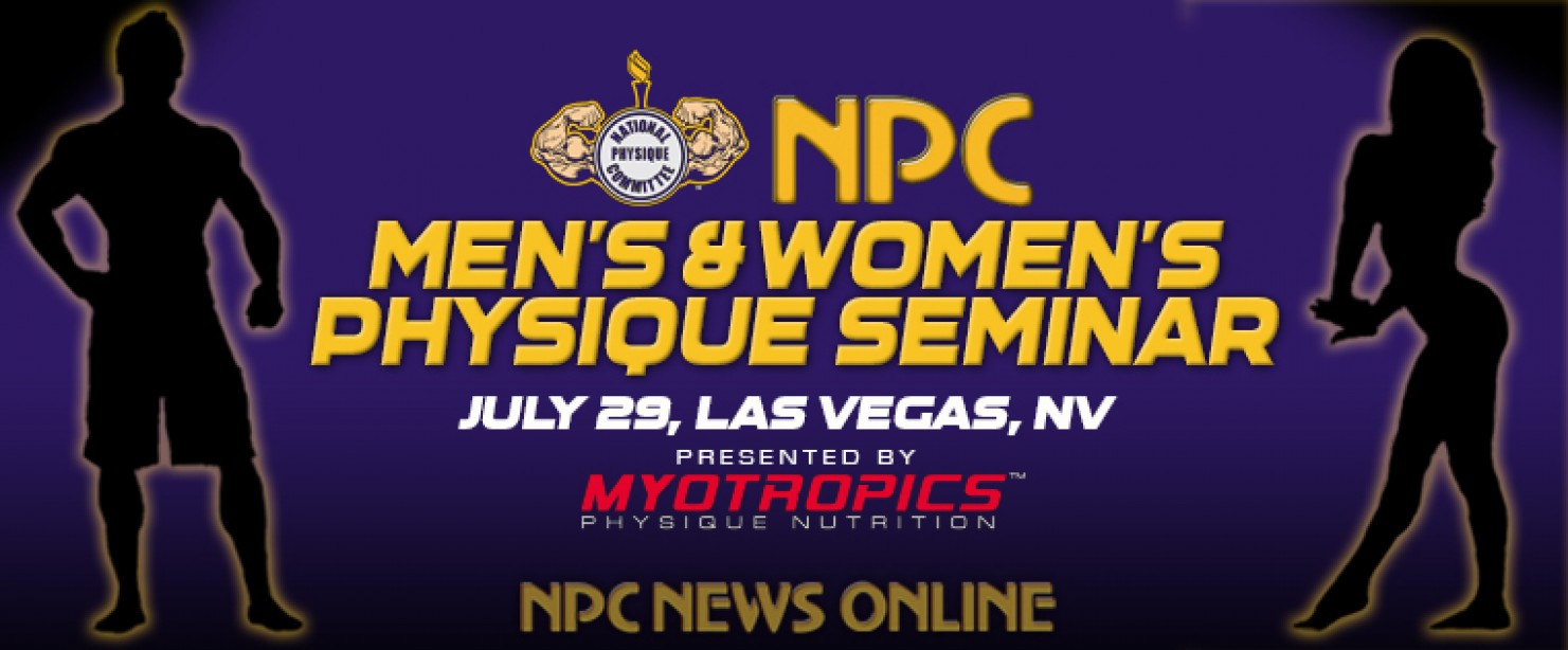 NATIONAL PHYSIQUE COMMITTEE ANNOUNCES FIRSTEVER MEN’S AND WOMEN’S