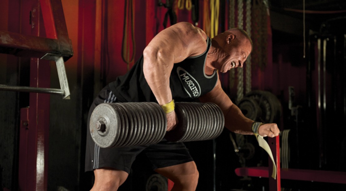Back Training Go Extra Heavy With Kroc Rows Muscle Fitness