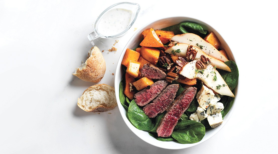 1 steak pear salad 1109