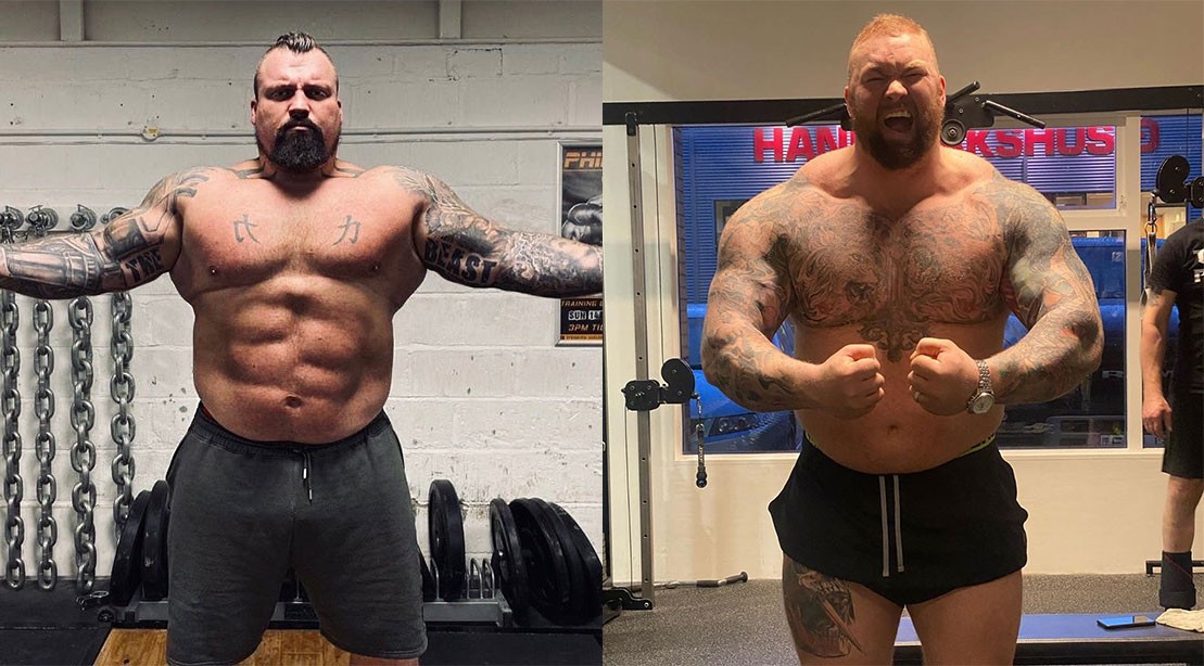 Eddie Hall And Hafthor Bjornsson Gear Up For The Fight Of The
