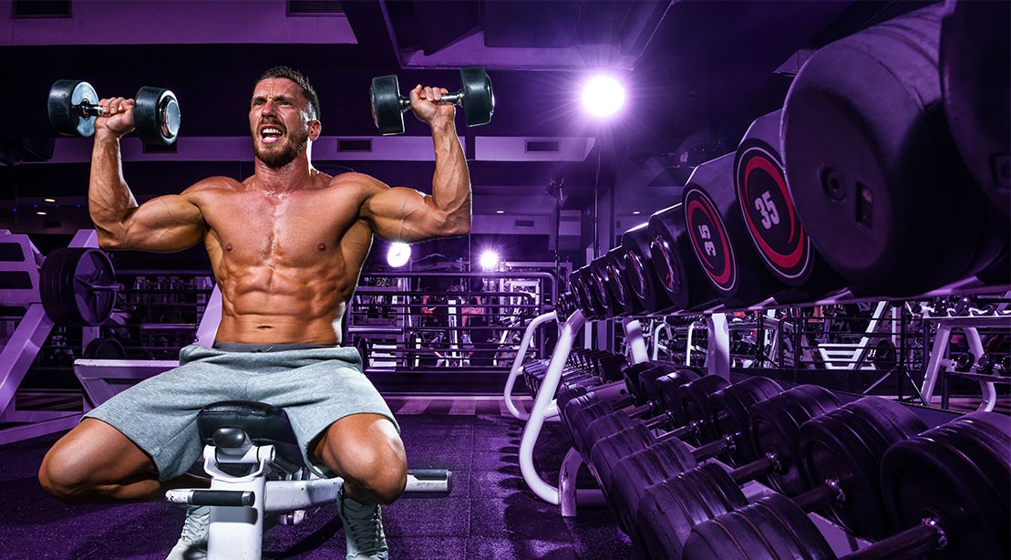 1109 biceps dumbbells press