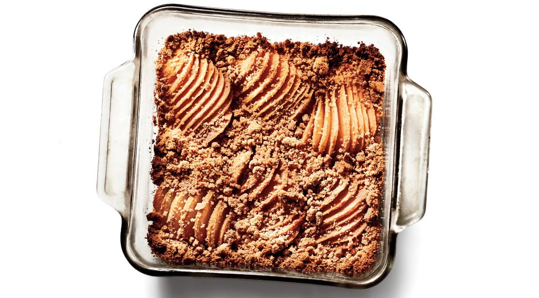 Healthy Recipe How to Make Pear Crisp Muscle & Fitness