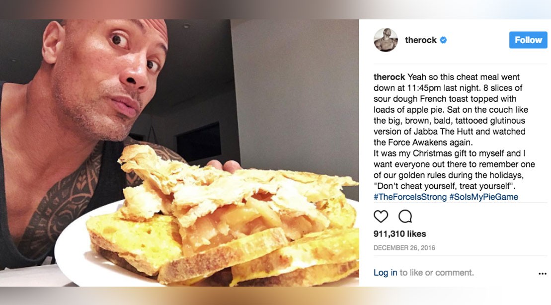 14 of Dwayne 'The Rock' Johnson's Best Cheat Meals Muscle & Fitness