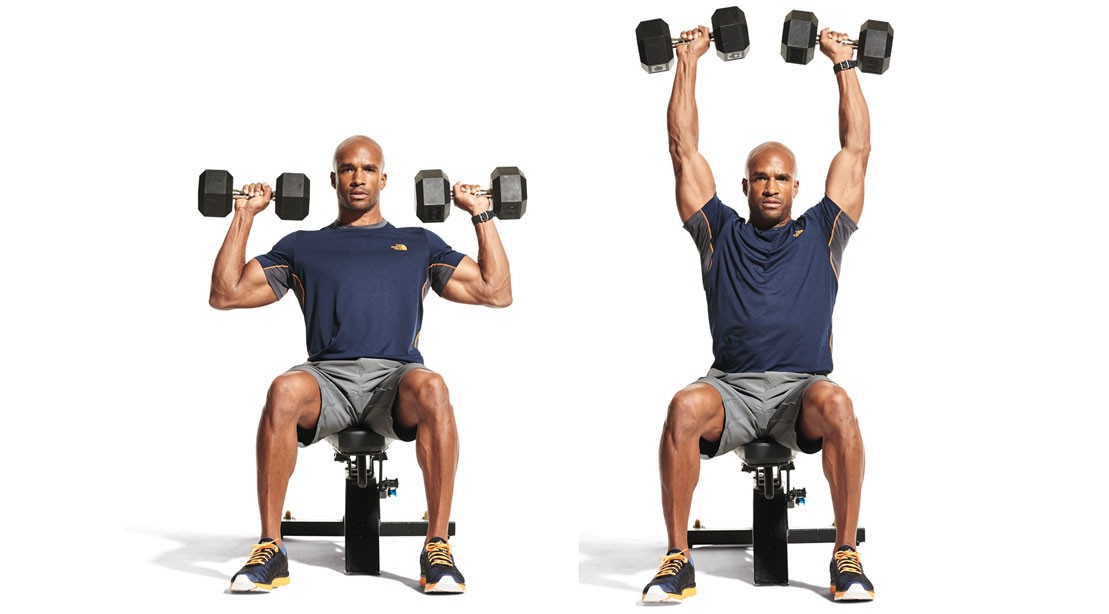Résultat de recherche d'images pour "Seated Shoulder Press"