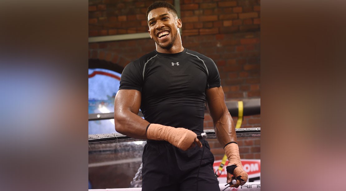 Watch: Anthony Joshua, a True People's Champion, Trains With Fans