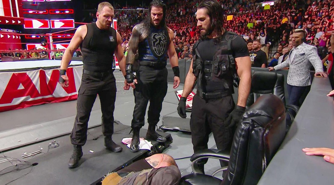 WWE 'Raw' Recap: 'The Shield' Reunite to Stop Braun Strowman's 'Money in the Bank' Cash-in WWE 'Raw' Recap: 'The Shield' Reunite to Stop Braun Strowman's 'Money in the Bank' Cash-in