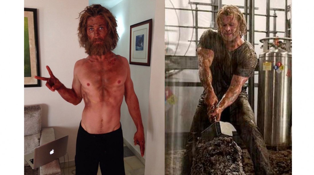 Chris Hemsworth Looks Distinctly Un Thor Like For New Role Muscle