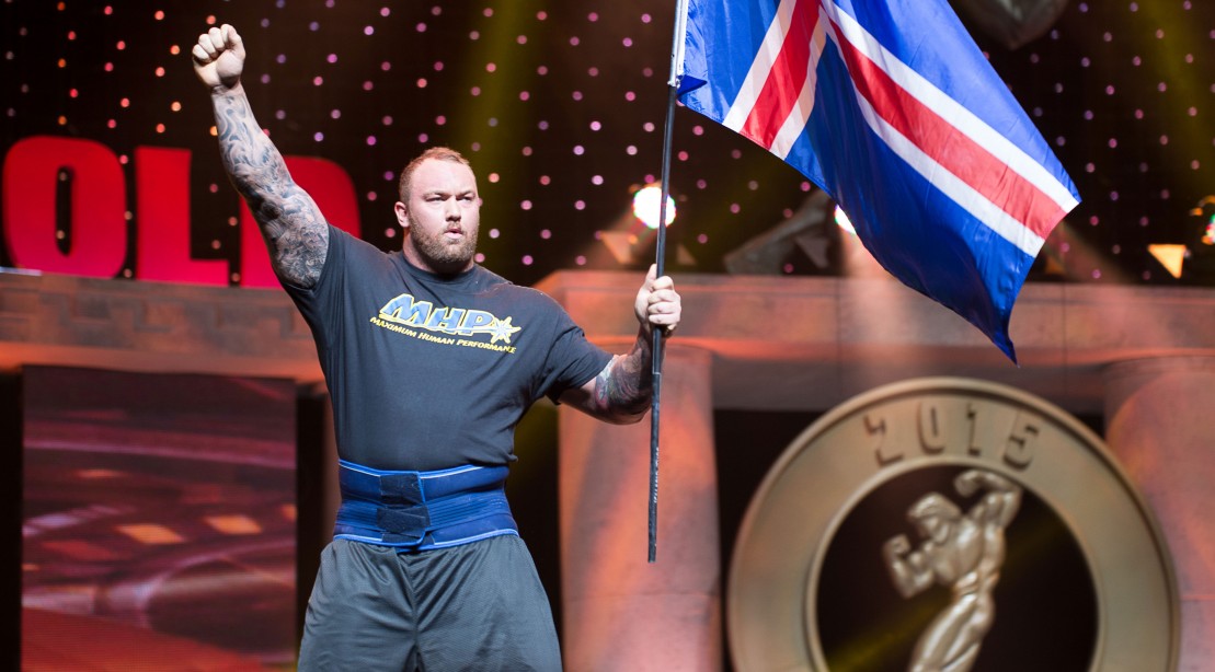 Watch Thor Björnsson Press 440 Pounds Over His Head Watch Thor Björnsson Press 440 Pounds Over His Head
