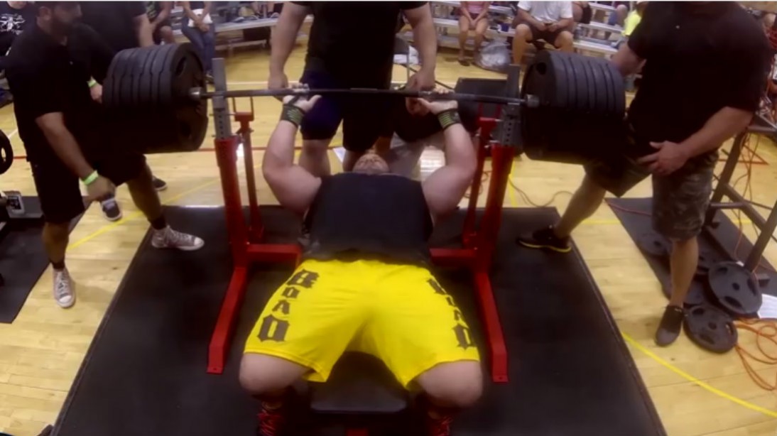 Jeremy Hoornstra King Of The Bench Press Muscle Fitness
