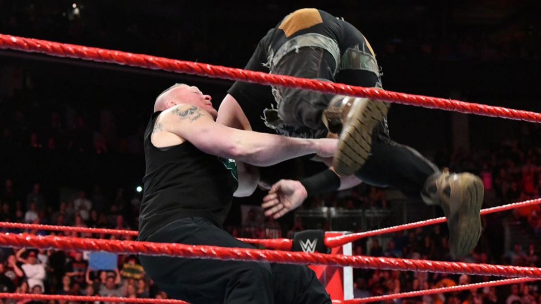 'Raw' Recap: Brock Lesnar F-5's Braun Strowman on the Eve of 'Crown Jewel' 'Raw' Recap: Brock Lesnar F-5's Braun Strowman on the Eve of 'Crown Jewel'