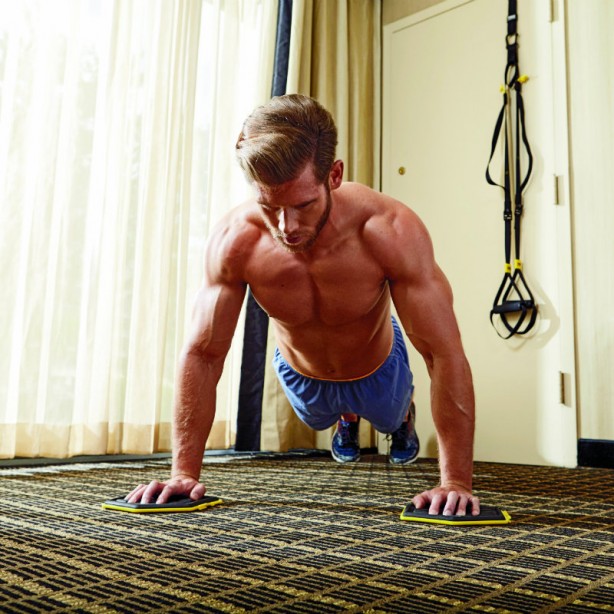 Control deslizante lateral Pushup A