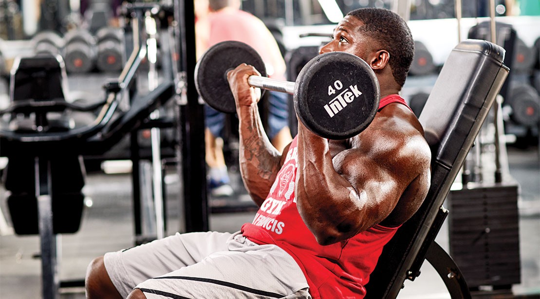 Tweak Biceps Barbell Curl