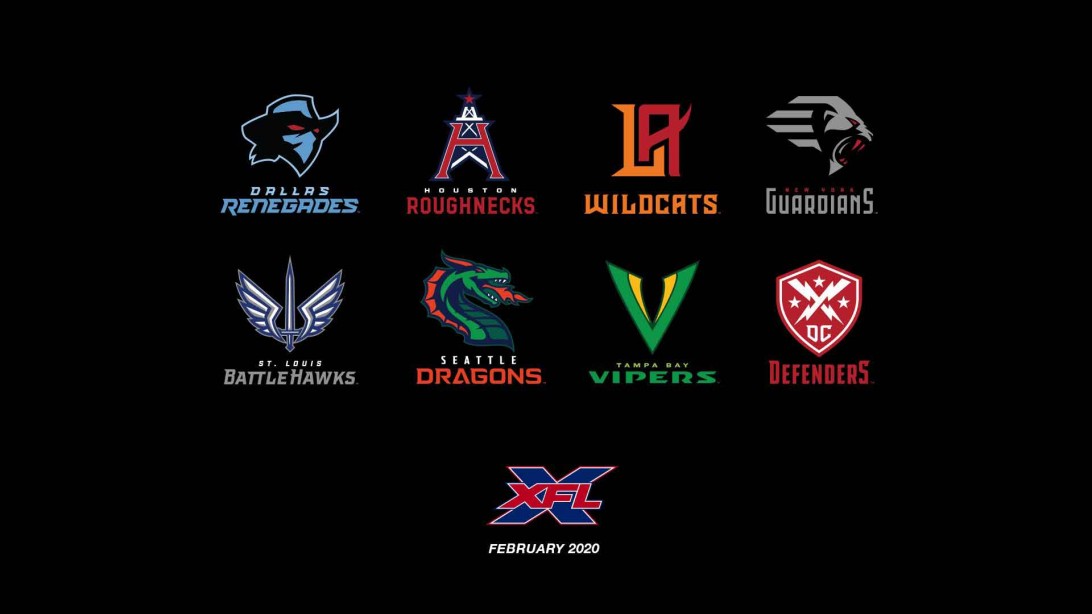 XFL Unveils its Team Names and Logos XFL Unveils its Team Names and Logos