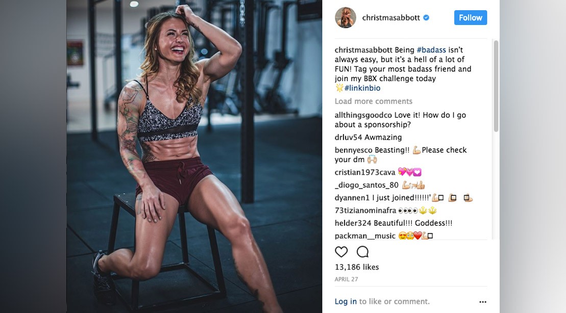 Crossfit Athlete Christmas Abbott S Iest Photos On Instagram Christmasabbott Instagram